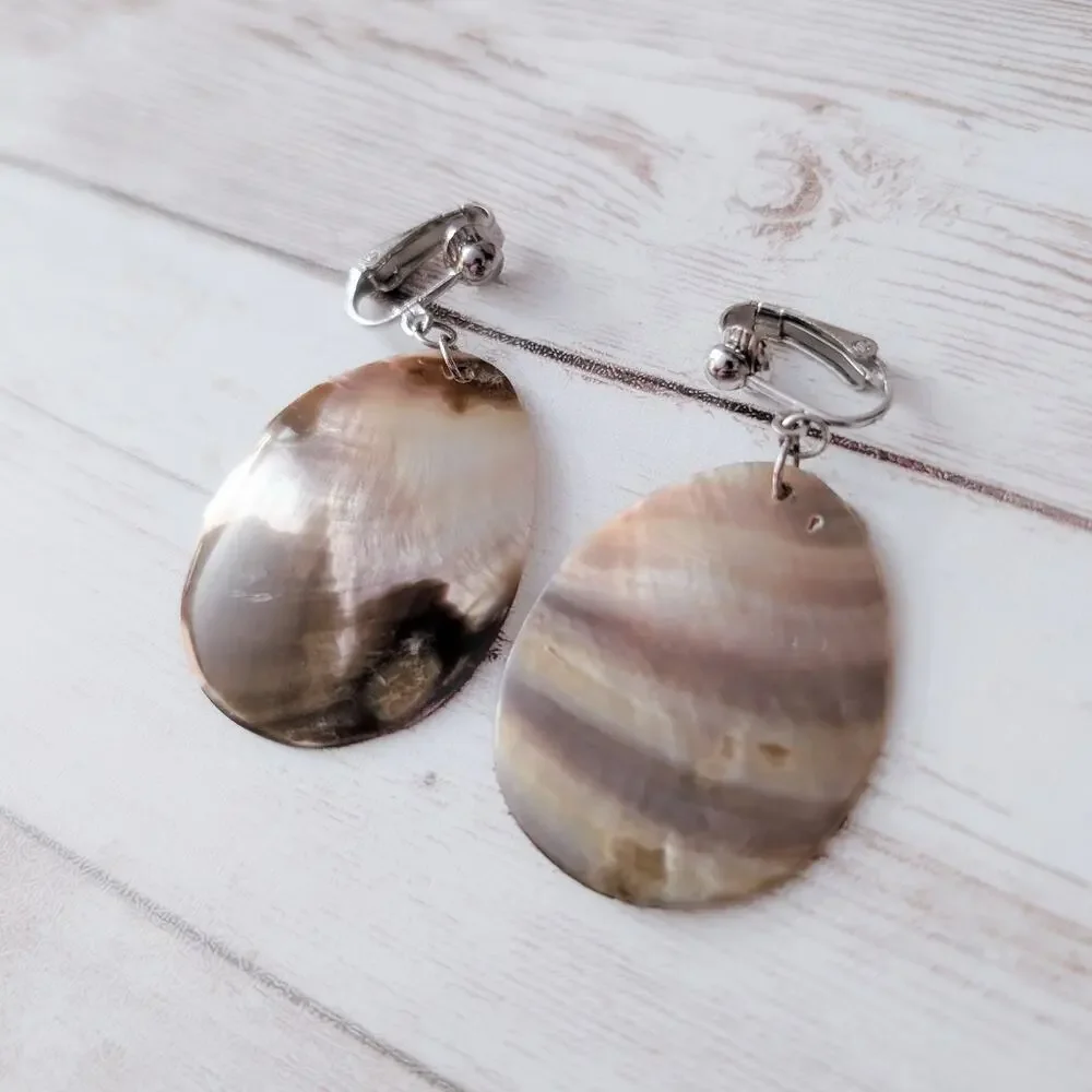Vintage clip earrings